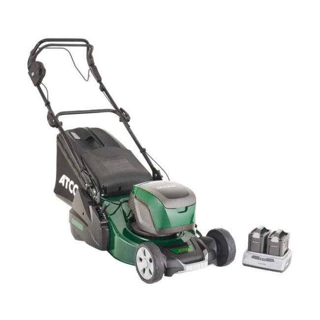 Atco Liner 16S Li Self-Propelled Rear Roller Cordless Lawn Mower Kit