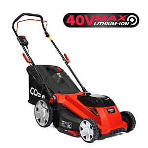 Cobra MX3840VX MAX+ 40v Cordless Lawn Mower Kit (Inc 4ah Battery & Charger) 