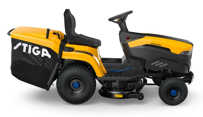 Estate 598e Battery Powered Lawn Tractor by STIGA Estate 598e Battery Powered Lawn Tractor by STIGA