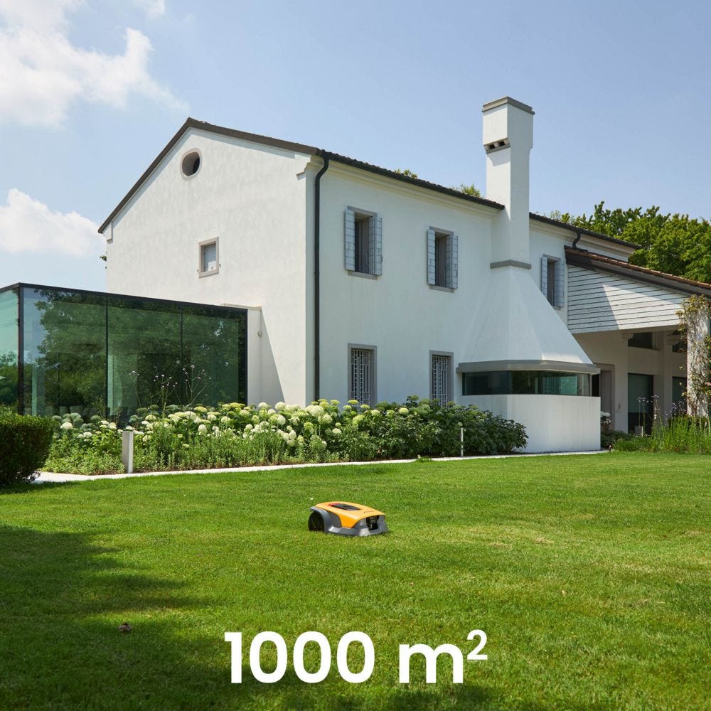 Suitable for lawns up to 1000m2