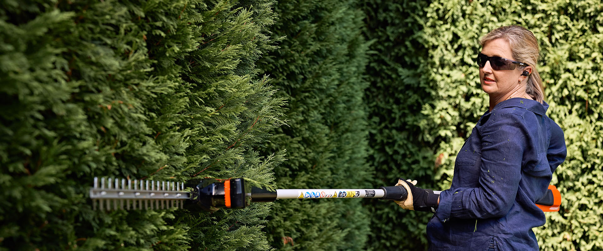 Echo DHCA-310 40v Cordless Pole Hedge Trimmer