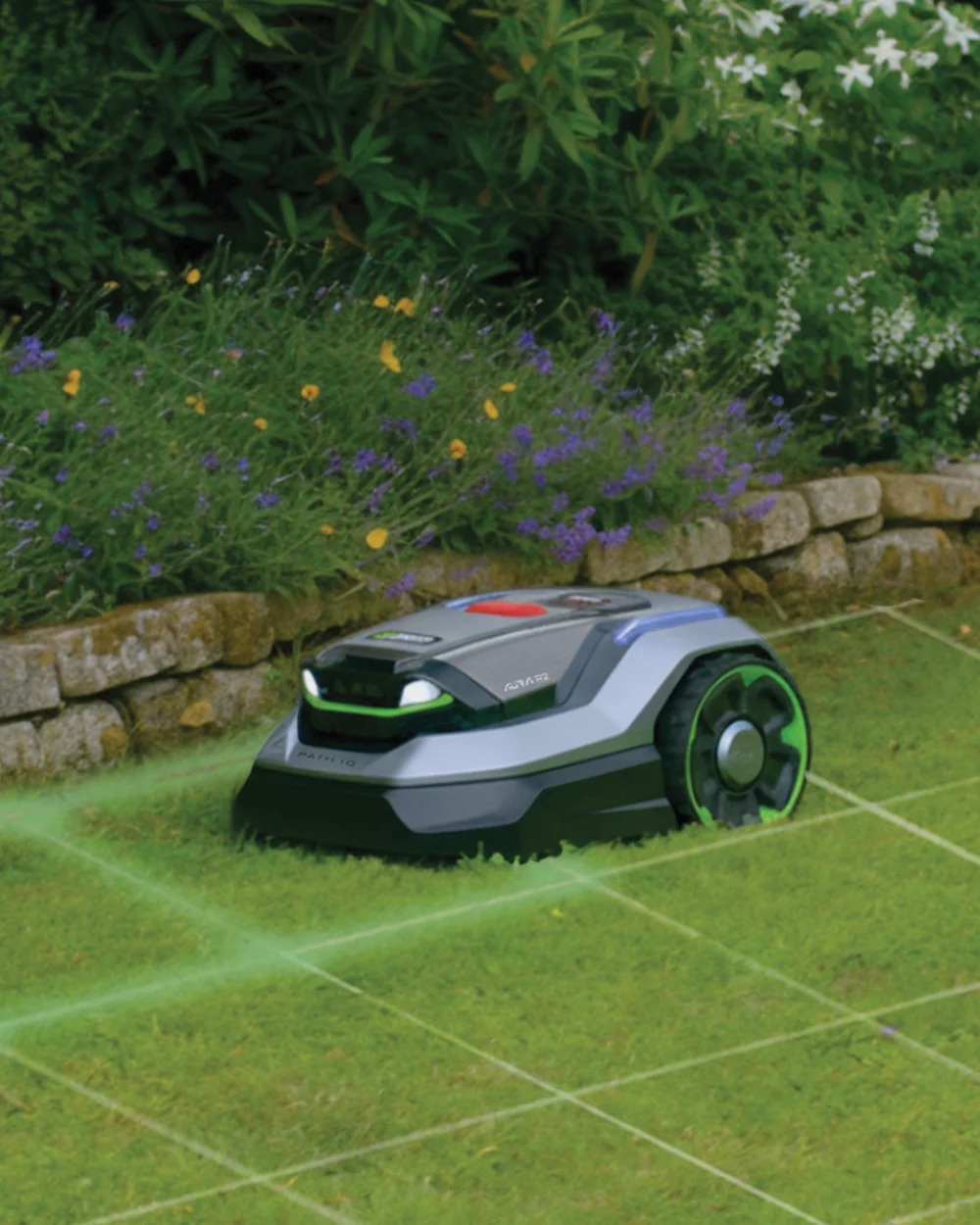 VIO Visual Inertial Odometry (VIO) helps AURA-R2 stay on track even in tricky spots - under a shady tree or in a narrow passage. It stays focused and on course, allowing you to set it and forget it.
