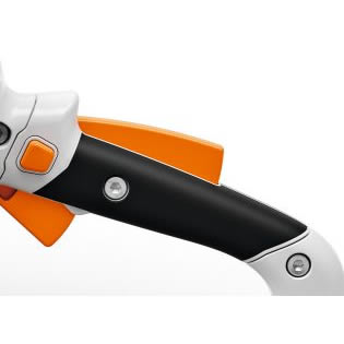 OPERATING HANDLE WITH SPEED REGULATION